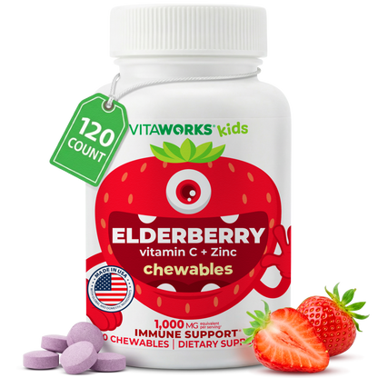 Elderberry With Zinc and Vitamin C Chewables for Kids