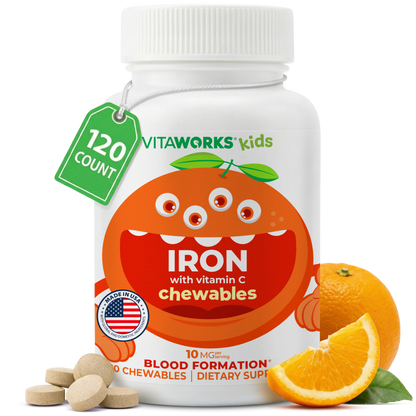 Iron and Vitamin C Chewables for Kids