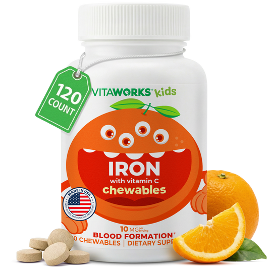 Iron and Vitamin C Chewables for Kids