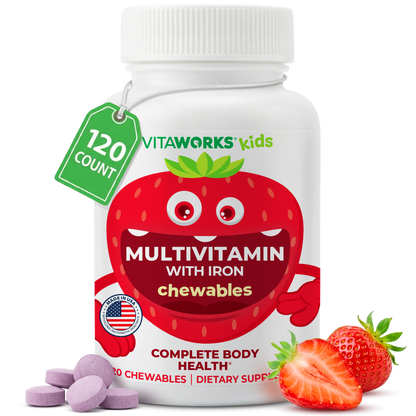 Multivitamin with Iron Chewables for Kids