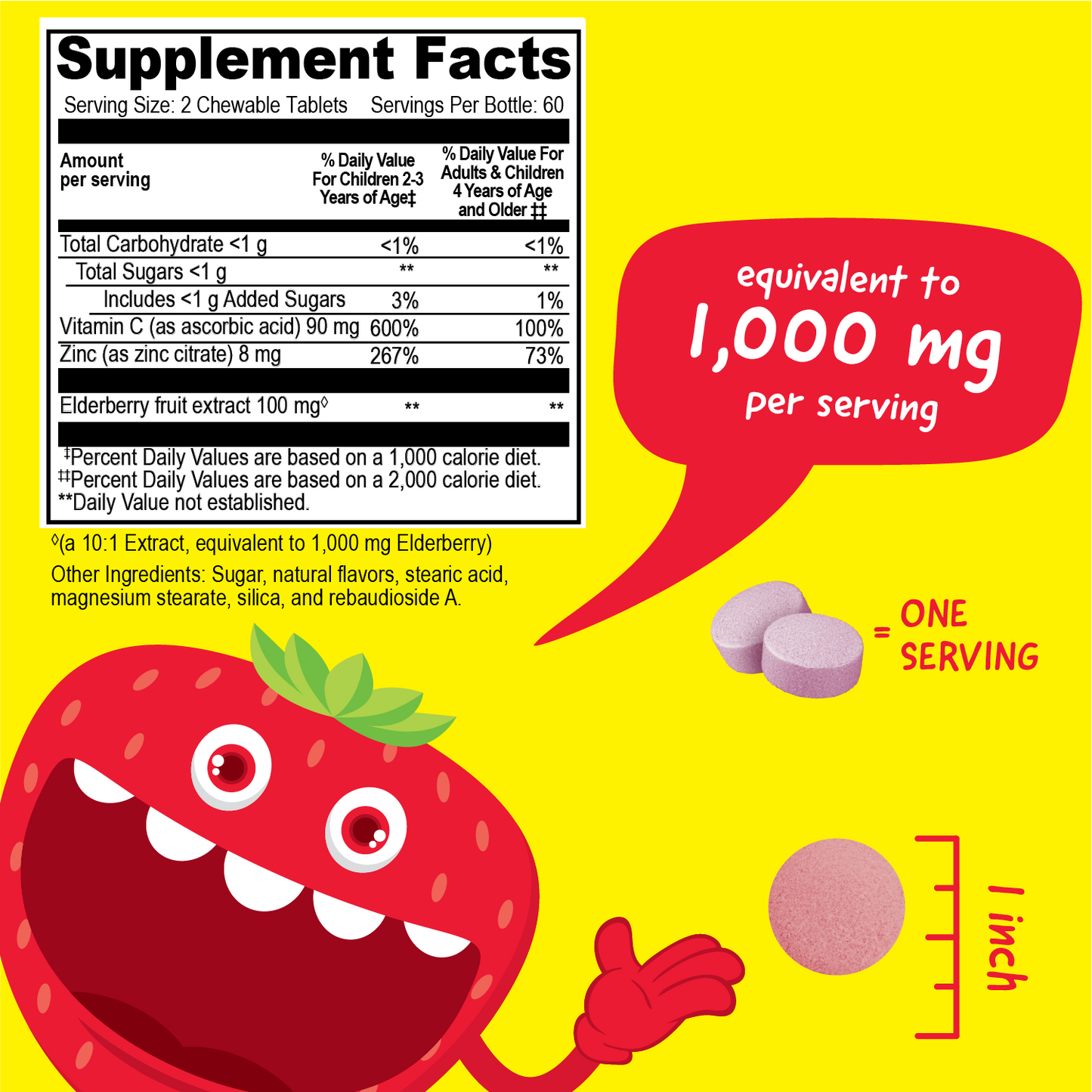 Elderberry With Zinc and Vitamin C for Kids