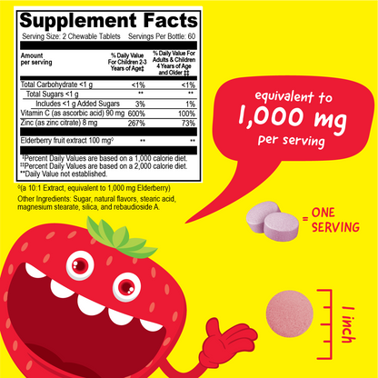 Elderberry With Zinc and Vitamin C for Kids