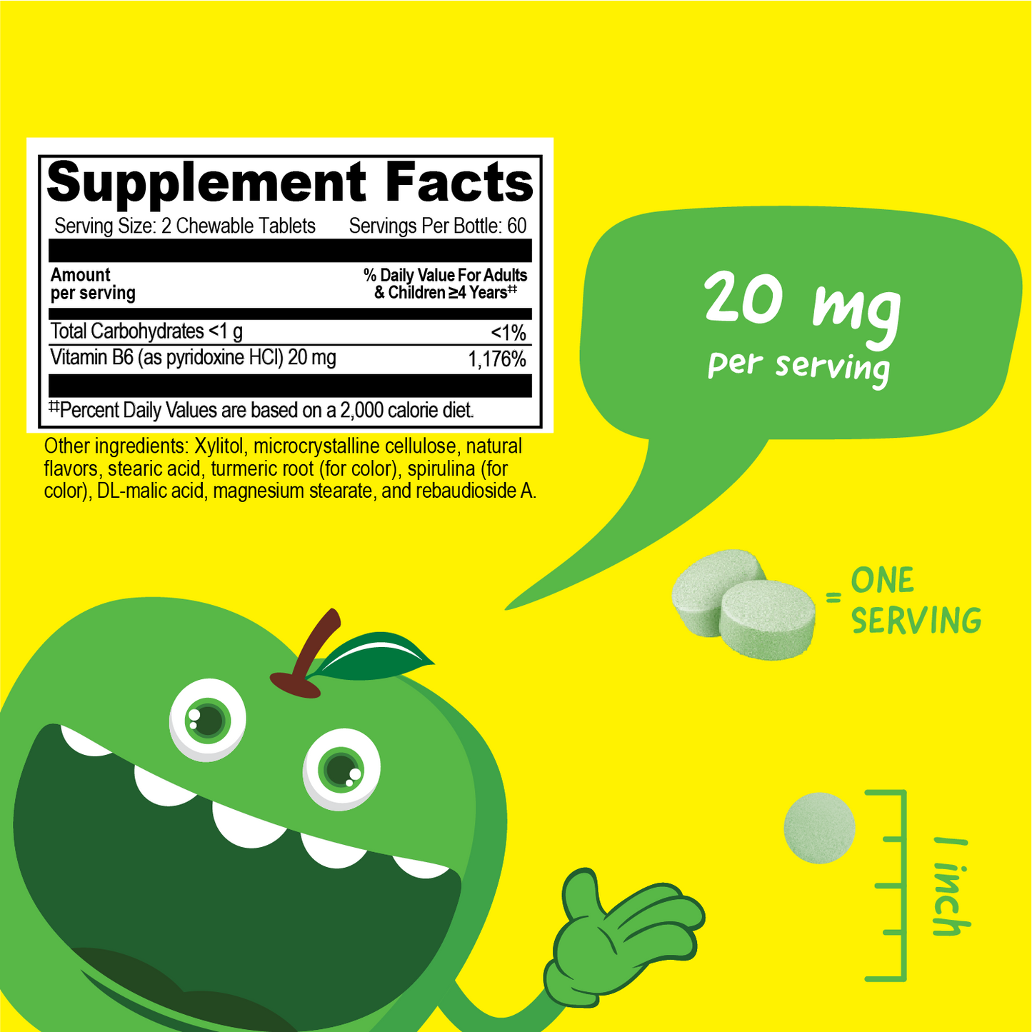 Vitamin B6 Chewables for Kids
