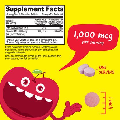 Vitamin B12 Chewables for Kids