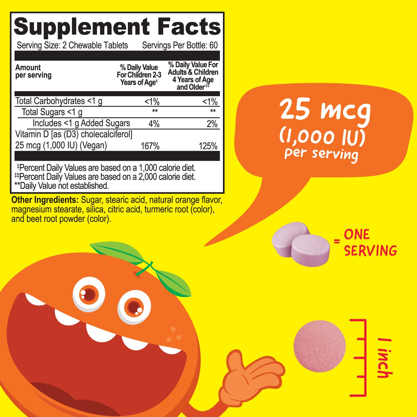 Vitamin D Chewables for Kids