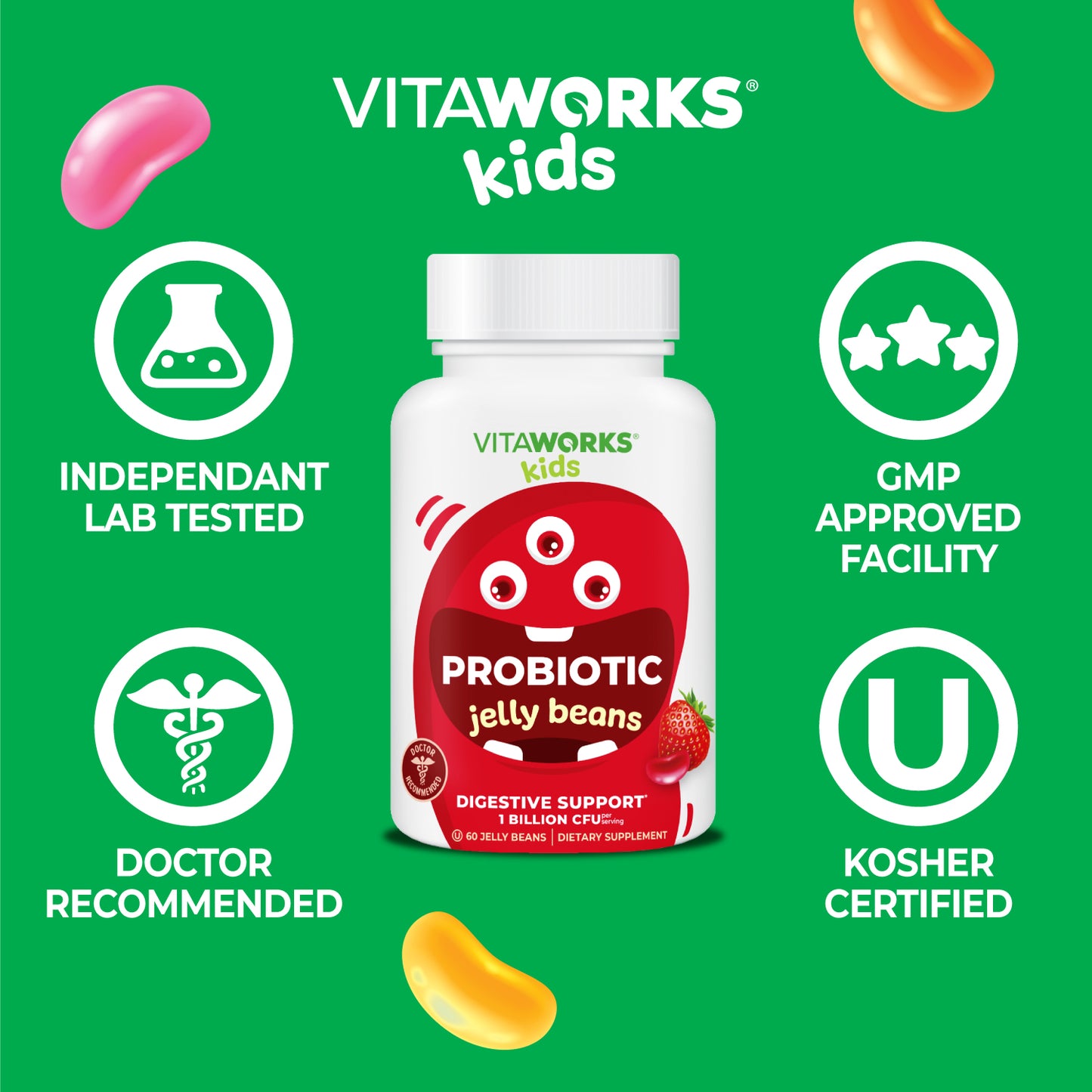 Probiotic Jelly Beans for Kids