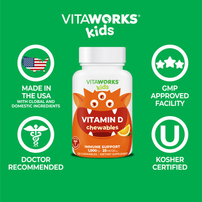 Vitamin D Chewables for Kids