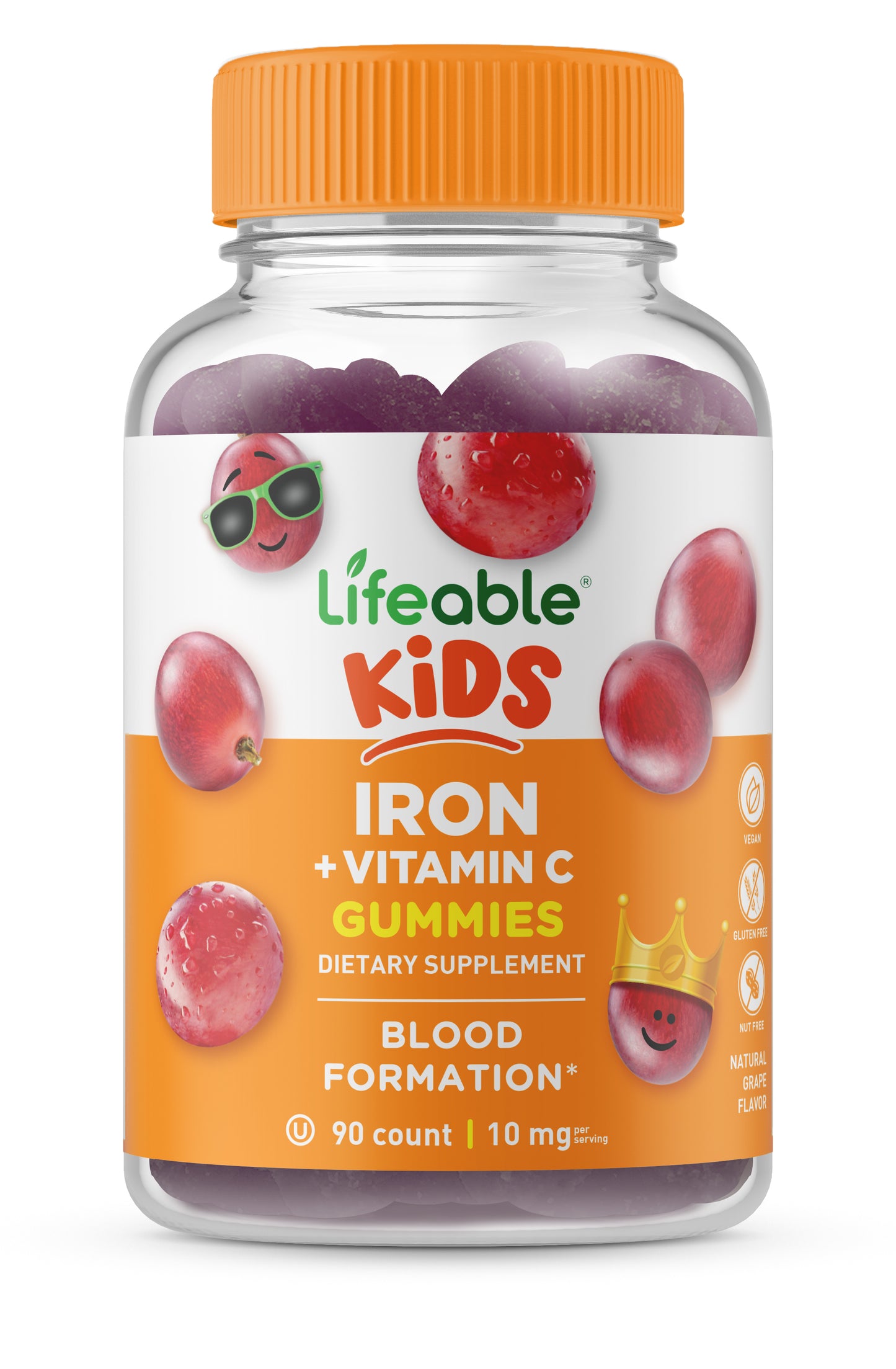 Iron and Vitamin C Gummies for Kids