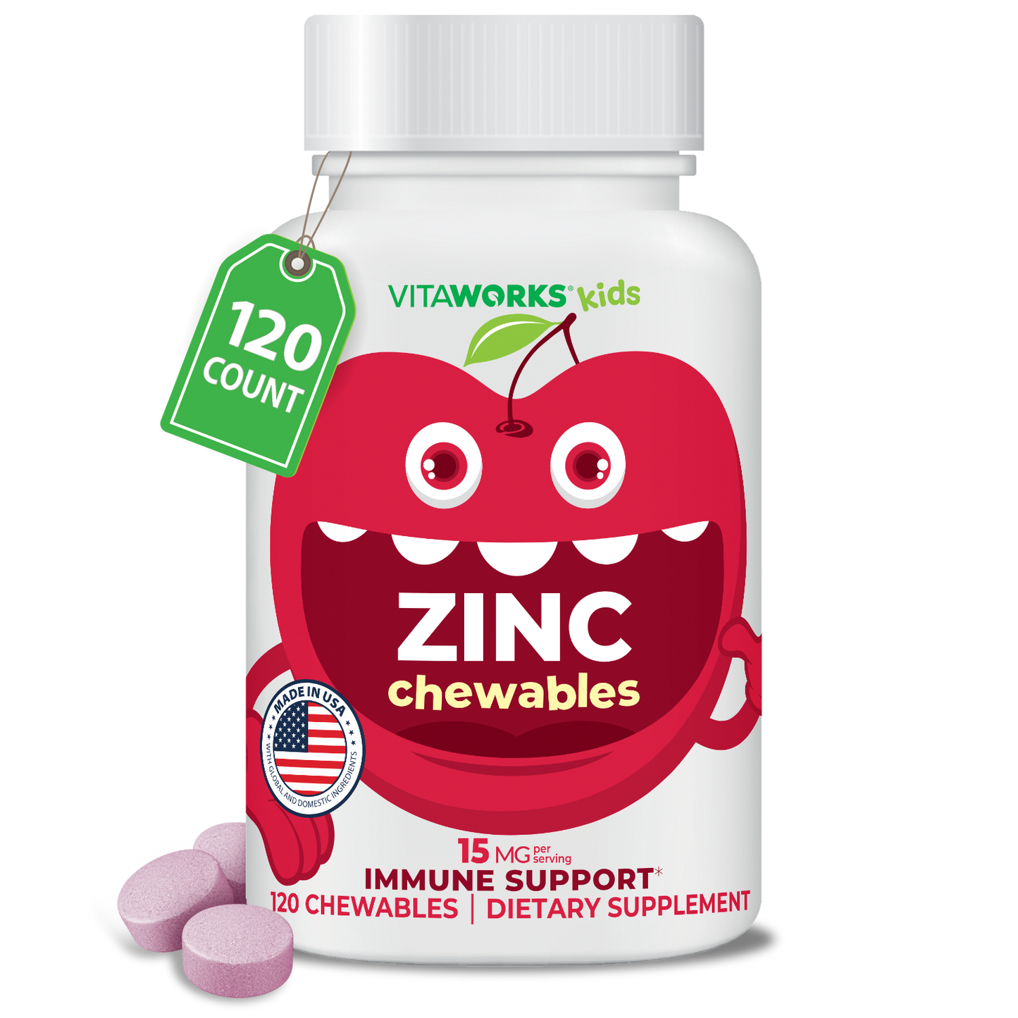 Zinc Chewables for Kids