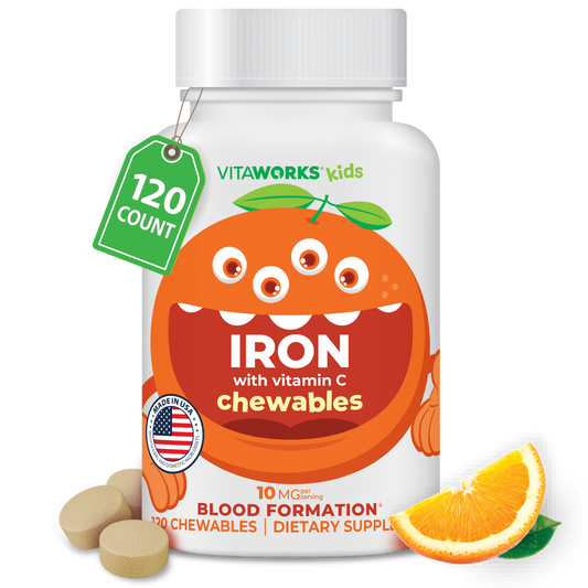 Iron and Vitamin C Chewables for Kids