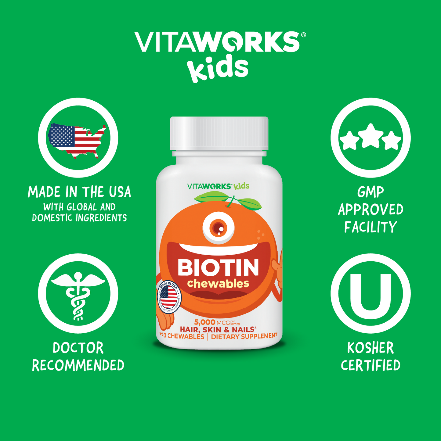 Biotin Chewables for Kids